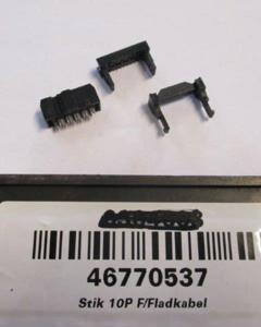 Socket 10P F/Flat Cable